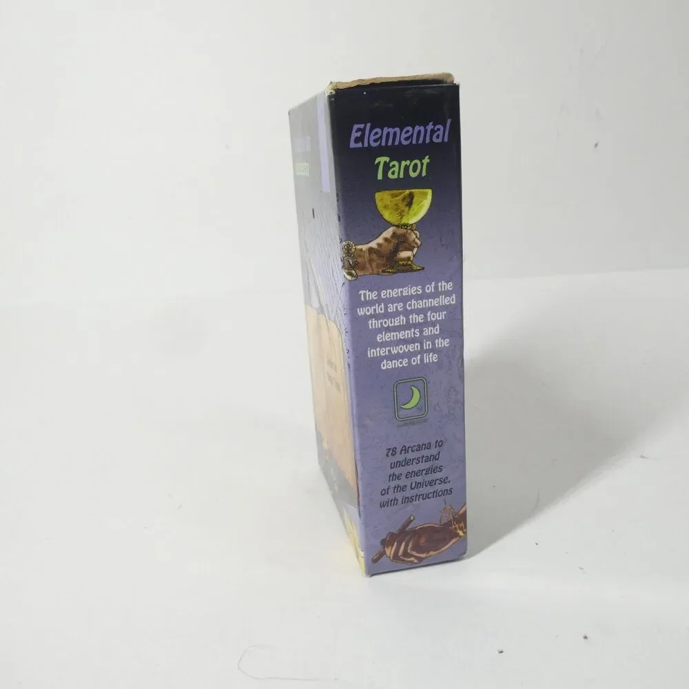 Elemental Tarot 78 Card Deck Lo Scarabeo Italy w/Box & Instructions